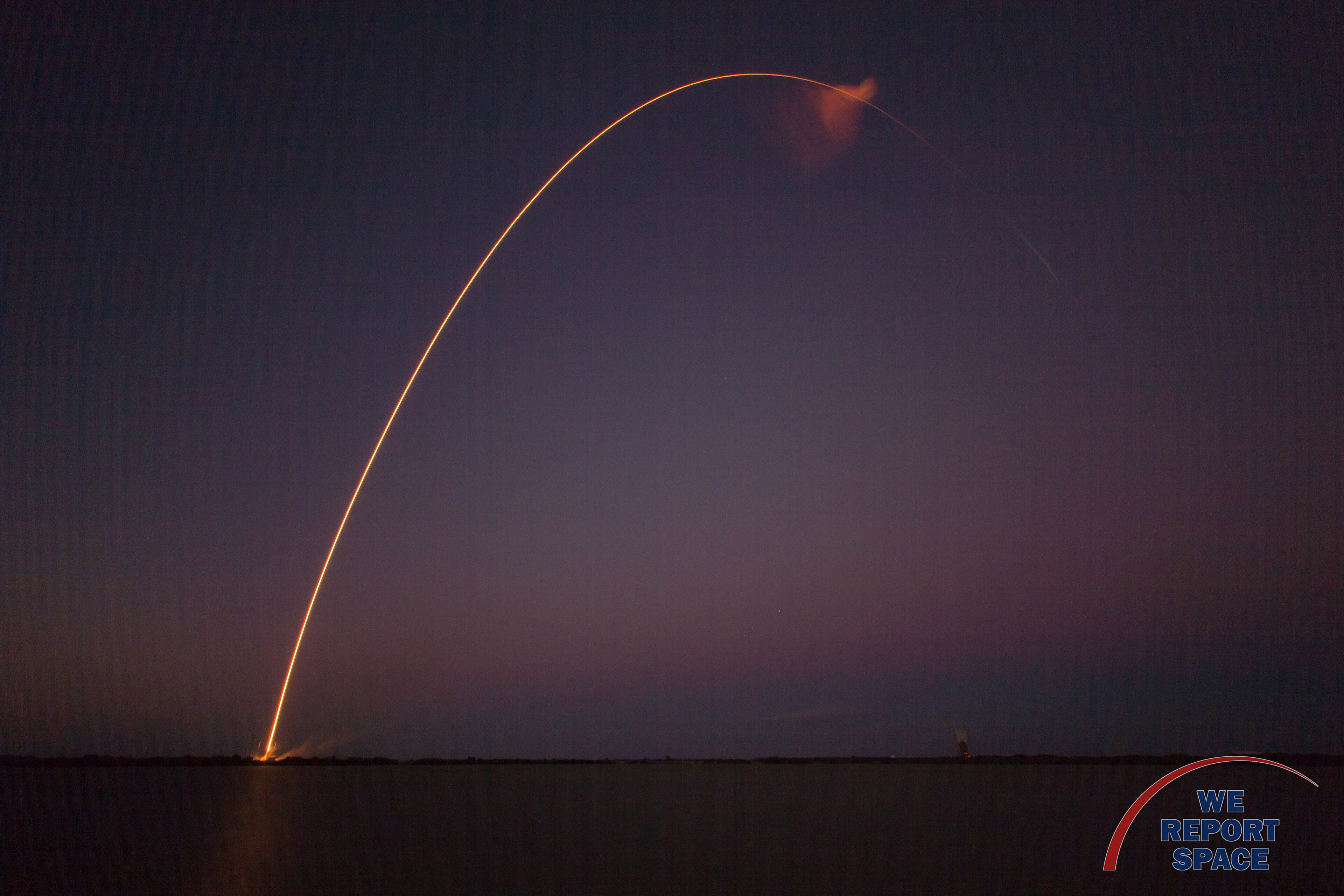 Falcon 9 ascent