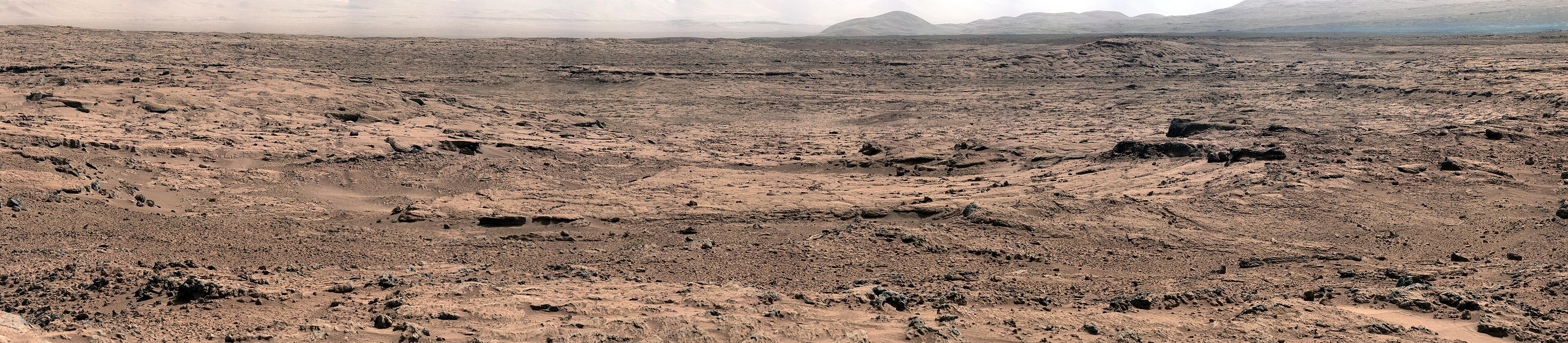 The surface of Mars